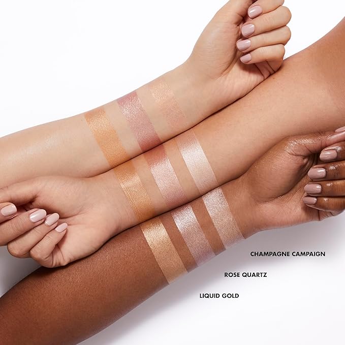 e.l.f. Halo Glow Highlight Beauty Wand, Liquid Highlighter Cruelty-free,Champagne Campaign