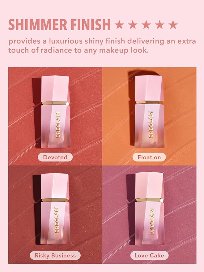 SHEGLAM Color Bloom Dayglow Liquid Blush Makeup for Float On