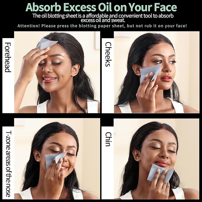 FANDAMEI 600 Counts Oil Blotting Sheets For Face, Absorbing Tissues