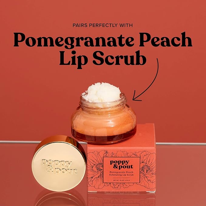 Poppy & Pout Pomegranate Peach Jumbo Recyclable