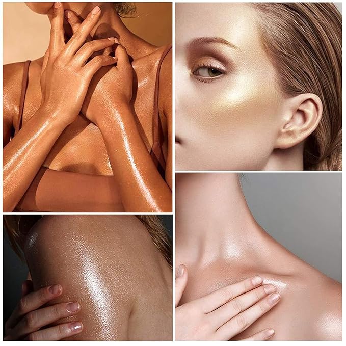 MAEPEOR Shimmer Body Luminizer 5 Colors Moisturizing Glow 80ML