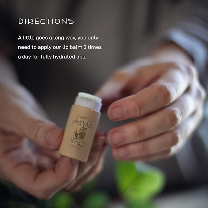 Farmstead Apothecary 100% Natural Lip Balm 0.2oz