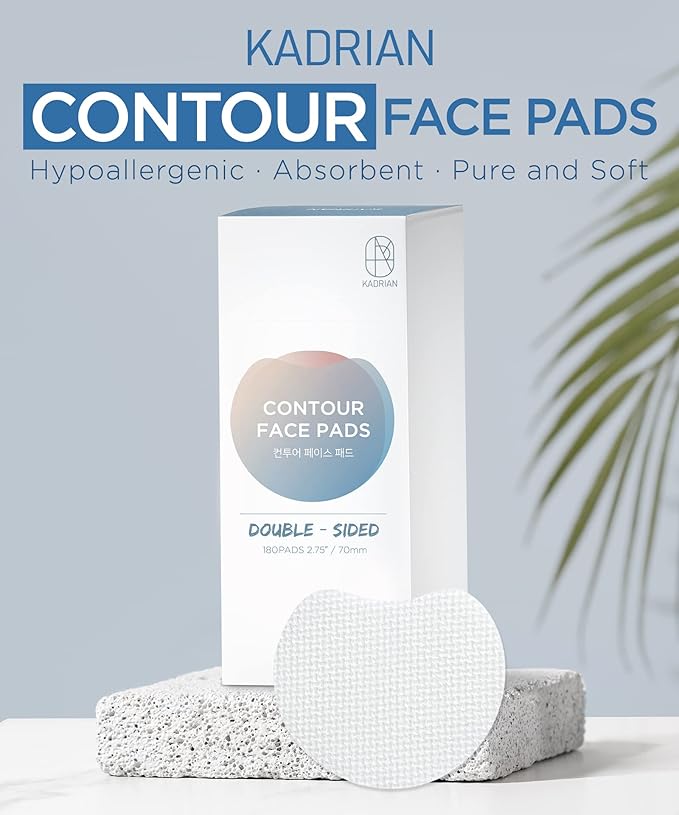 Kadrian double-sided facial pads -