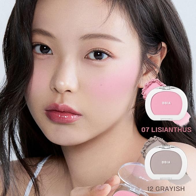 BBIA Last Blush NEW 15 Colors - Cheek Blush Shaping Shading Contour & Highlight Long-Lasting Matte Finish Natural Shades Buildable & Blendable Daily Korean Face Makeup (15 CINNAMON ROSE, Pack of 1)