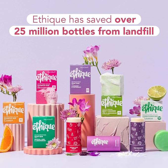 Ethique Unscented Gift Set- Face Cleanser, oz