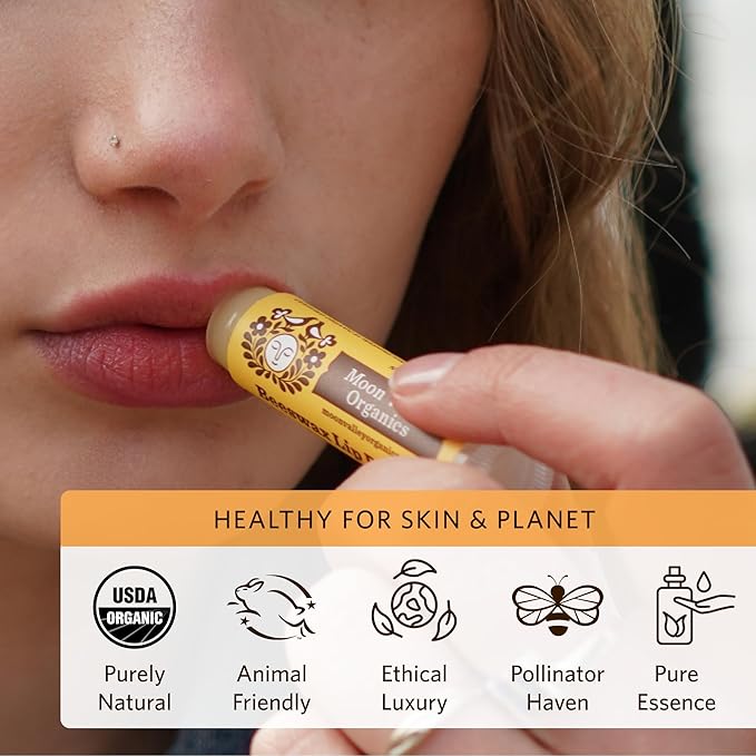 Moon Valley Organics Beeswax Lip Balm (ZINGY