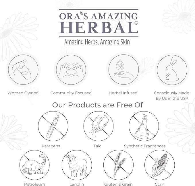Ora's Amazing Herbal Unscented Moisturizer Travel