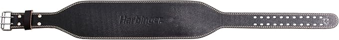 Harbinger Harbinger Padded Leather Belt Black
