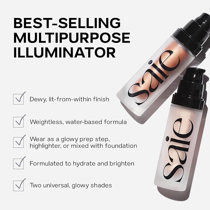 Saie Glowy Super Gel Lightweight Illuminator - Luminizer Starglow () 1 oz