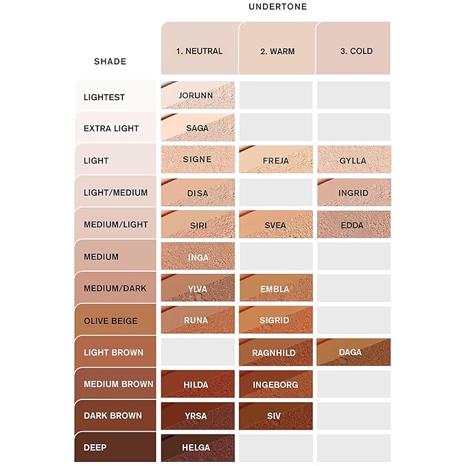 Nordic Veil Foundation - Full and Poreless Coverage, - 0. 88 oz