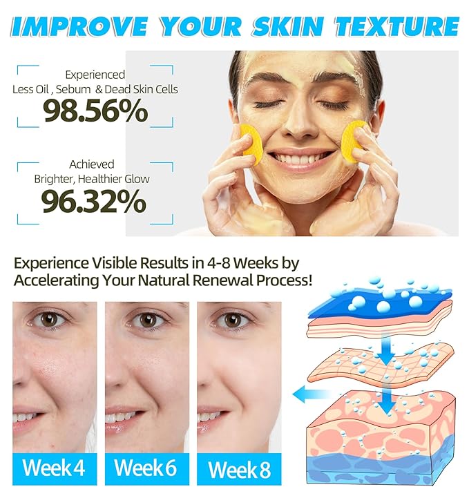 2 pack turmeric cleansing pads,