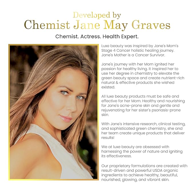 Luxe Beauty No-Beeswax & Petroleum Organic Lipstick