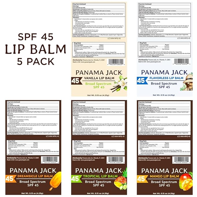 Panama Jack Sunscreen Lip Balm -
