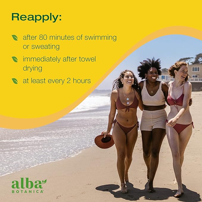 Alba Botanica Sunscreen Spray for Face and Body, Broad Spectrum SPF 30 Sunscreen, Hawaiian Coconut, Water Resistant and Biodegradable, 5 fl. oz. Bottle