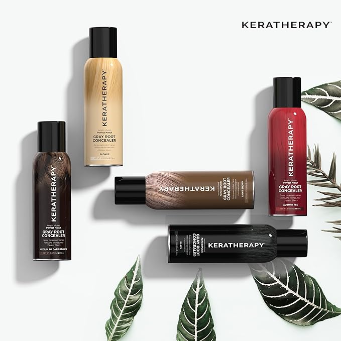 Keratherapy Keratin Infused Perfect Match Gray Root Concealer Scalp Concealer 3 oz