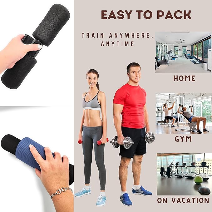 Nordic Hamstring Curl Strap with Knee Pad -