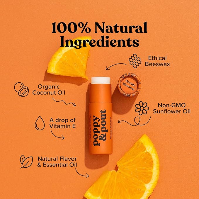 Poppy & Pout Orange Bloom Jumbo Recyclable