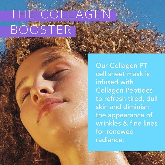 LAPCOS Collagen Sheet Mask, Firming Daily Elasticity