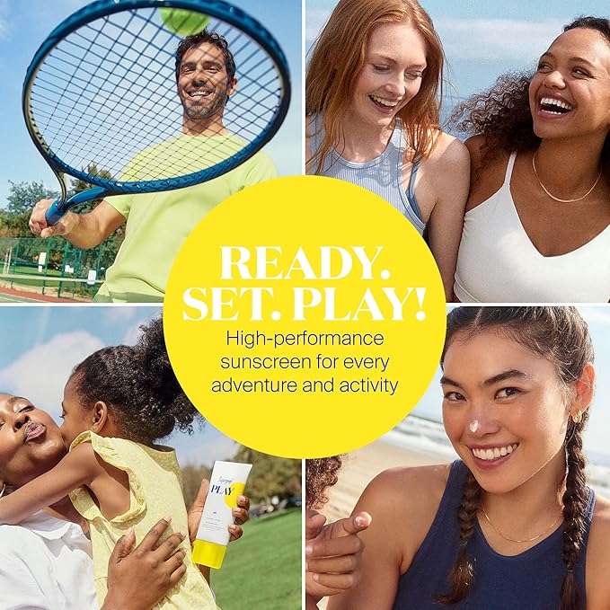 Supergoop! PLAY Everyday SPF 30 Lotion - 2.4 oz, Pack of 2 - Broad Spectrum Body & Face Sunscreen for Sensitive Skin - Water & Sweat Resistant - Great for Active Days