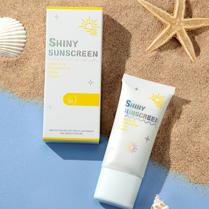 Shimmer Face Primer with Sunscreen, SPF 30, Highlighting Face