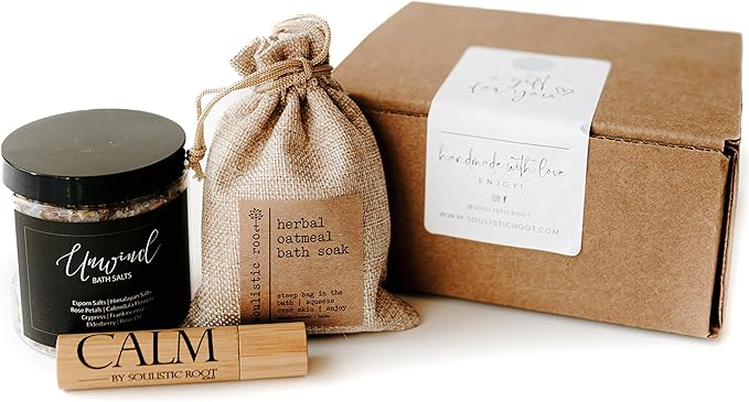 Relaxing Bath Gift Set, Luxury Spa