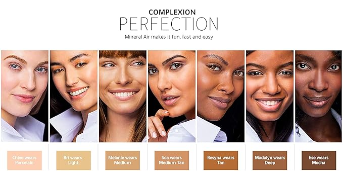 Mineral Air Four-in-One Foundation for Mineral Air Mist - Tan 10 ml
