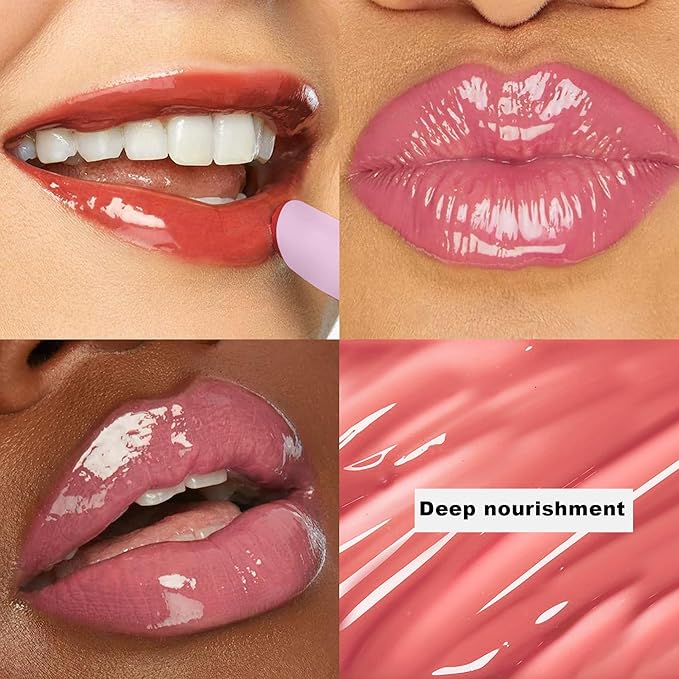 MUESCHER Glow Lip Balm Plumping Moisturizing Lipstick(05#)