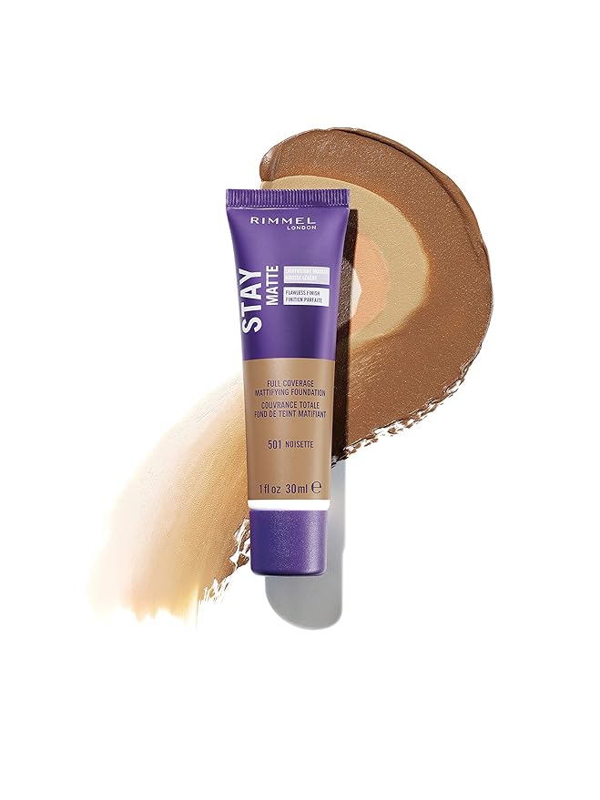Rimmel London Stay Matte Liquid Mousse - 504 Control, Oil-Free, 1oz