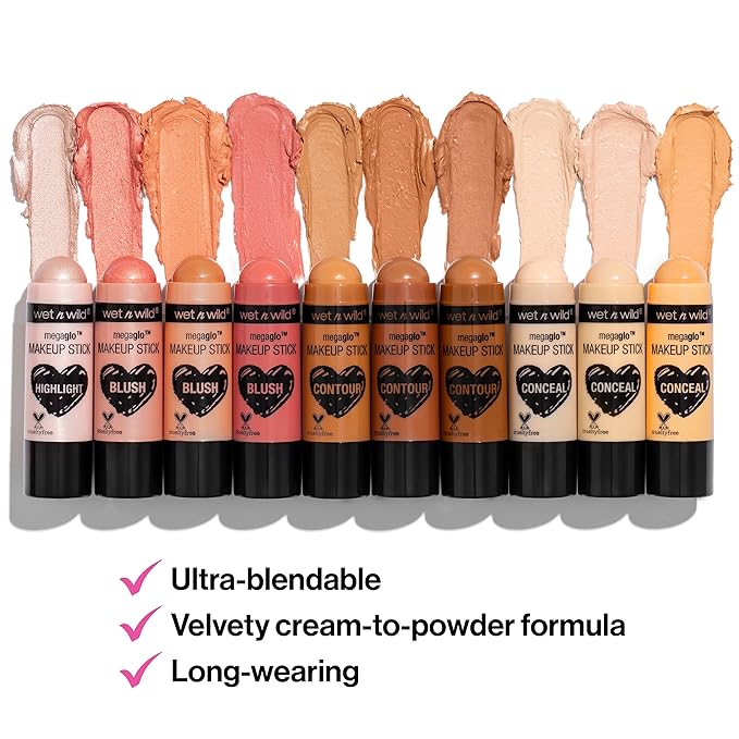 wet n wild MegaGlo Makeup Stick Bundle - Floral Majority