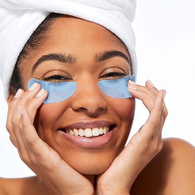 Pacifica Undereye Spot Serum Mask – Bright Eye Vitamin C Mask for Dark Circles & Hydration, Brightening Under Eye Treatment, Vegan & Cruelty-Free, 4 Pack