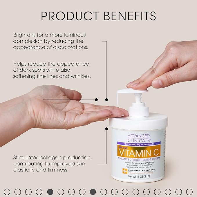 Advanced Clinicals Retinol Body Lotion + Brightening