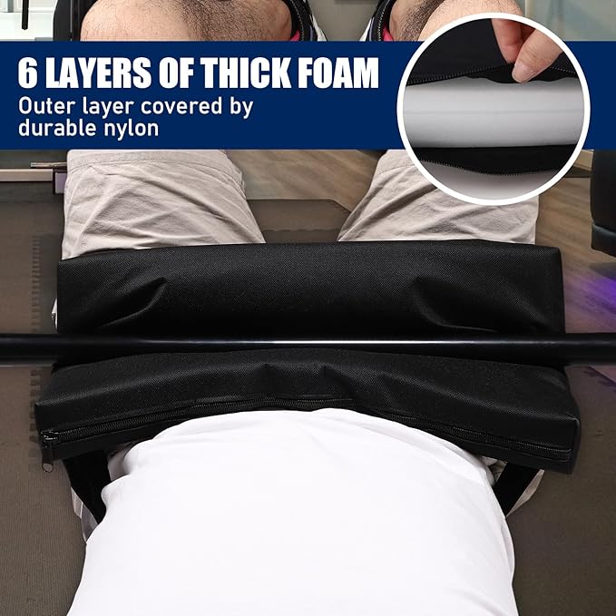 TOBWOLF Square Hip Thrust Cushion Pad