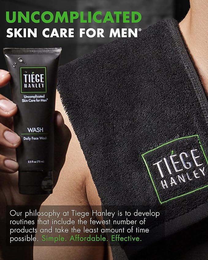 Tiege Hanley Mens Skin Care Set, Anti-Aging Skin Tiege