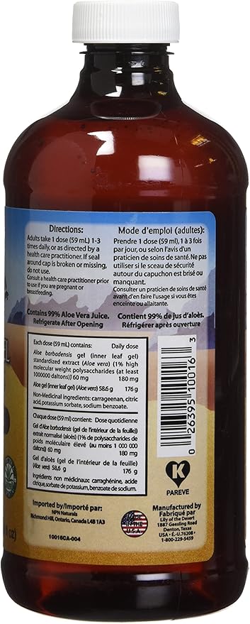 Lily of The Desert Aloe Vera Gel 16 oz