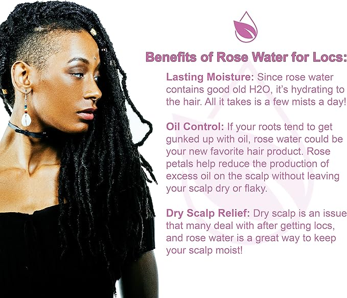 32 oz Rose Hydrosol Water โ 100% Pure Rosewater Spray Mist Bulk โ Hydrating Face Toner Rose Water for Skin and Hair Linen Spray for Sheets Room Freshener Body Spray Refill by Organic Pure Oil