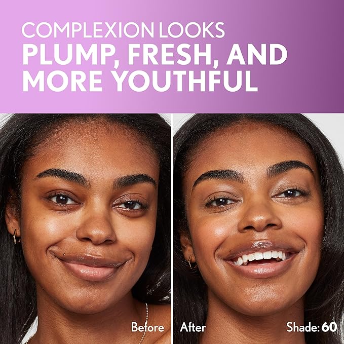 Covergirl Simply Ageless Skin Perfector Essence Foundation, 60 Vegan Formula, 1.0oz