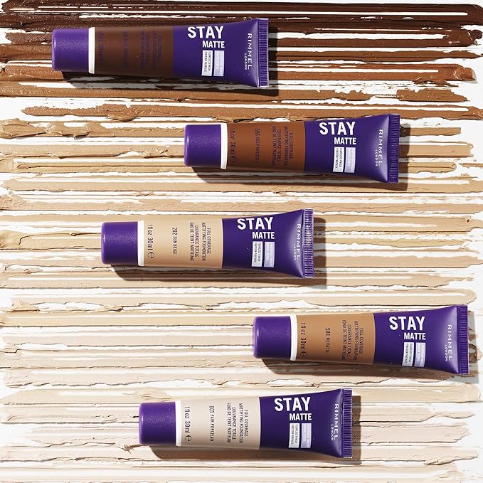 Rimmel London Stay Matte Liquid Mousse - 504 Control, Oil-Free, 1oz