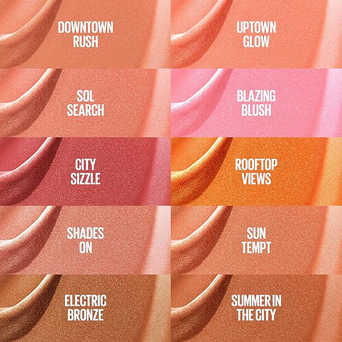 Maybelline Sunkisser Multi-Use Liquid Blush and Bronzer, Blendable, 1 Count