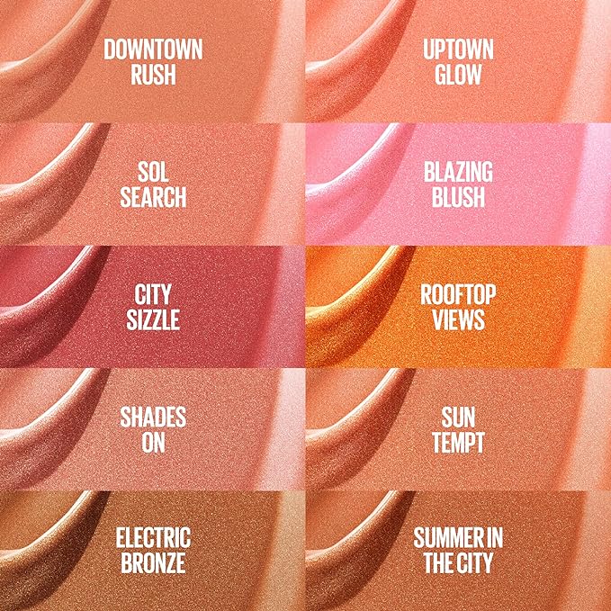 Maybelline Sunkisser Multi-Use Liquid Blush and Bronzer, Blendable, 1 Count