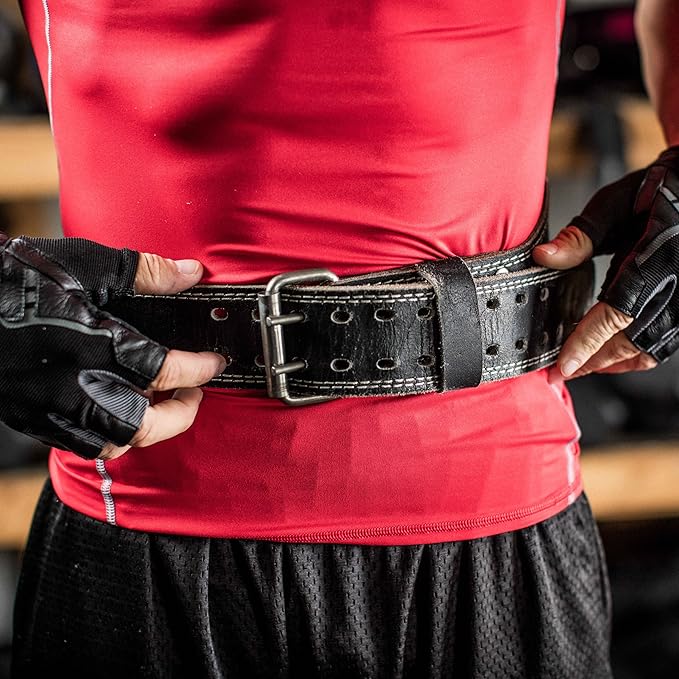 Harbinger Harbinger Padded Leather Belt Black