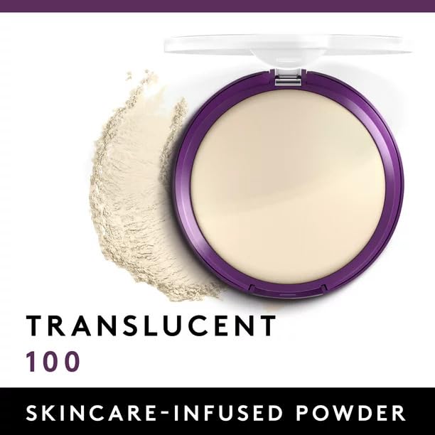 Covergirl Simply Ageless Instant Wrinkle Blurring Pressed Powder, Translucent, . 0.39 Oz