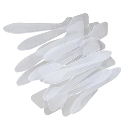 Healifty 50pcs Makeup Spatula Tool Scoop Beauty Tools