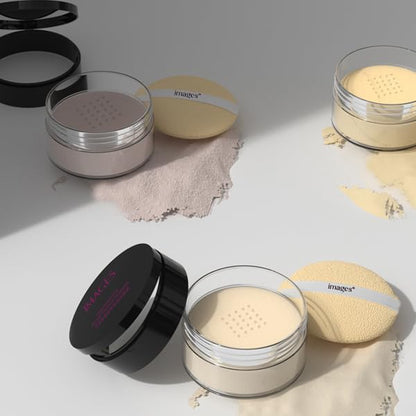 Loose Face Powder, Oil Control Minimizes Pores and (Tender complexion) 15g