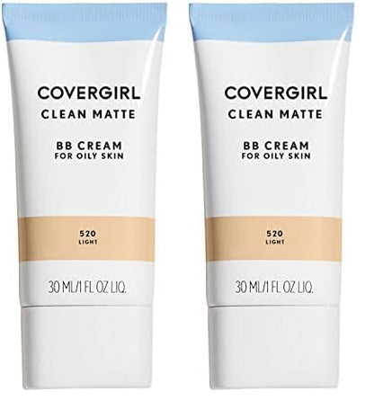 COVERGIRL - Clean Matte BB Cream, Oil-Free, Long-Lasting, of 2)