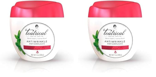 TEATRICAL Anti Wrinkle Face Cream, Face Moisturizer Infused with Green Tea Stem Cells, Helps Reduce Fine Line & Wrinkles, Face Cream for Women, Floral Scent, 7 oz (Pack of 2)