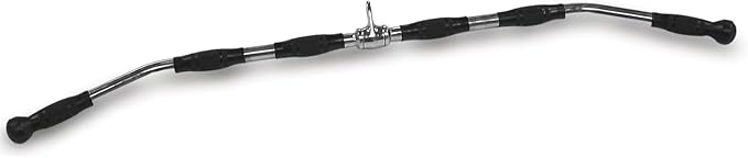 Body-Solid Tools Pro-Grip Lat Bar Cable Attachment for Gym