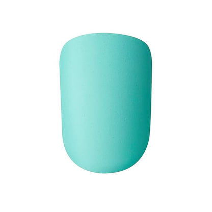KISS imPRESS Press-On Manicure, Nail Kit, PureFit Technology, Short Press-On Nails, 'Rain Check', Includes Prep Pad, Mini Nail File, Cuticle Stick, and 30 Fake Nails (Pack of 2)