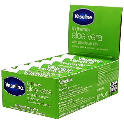 Vaseline Lip w/o Backer Card Aloe