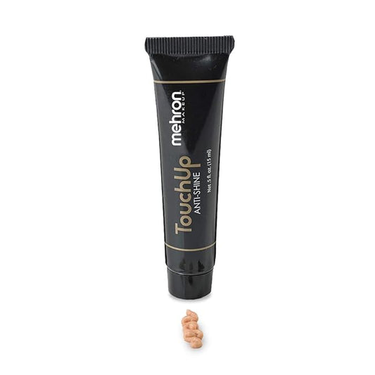 Mehron Makeup TouchUp Anti-Shine Gel | Matte Primer (Medium Tint)