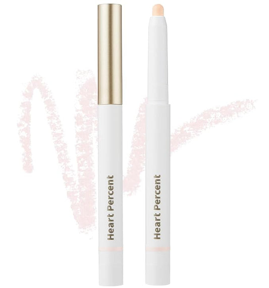 Heart Percent Dote On Mood Lip Pencil, Long-Lasting Creamy Lip Crayon Smooth Color Liner Retractable Lipstick Pencil 0.8g, #11. Soft Glow